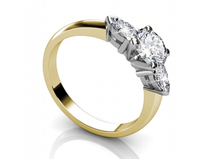 3D view engagement rings MY61 
