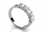 multi stone diamond rings MP58 profile view