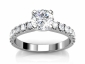 Diamond engagement ring SAW22 image view 