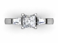 Diamond engagement ring SAW49 through fourth image 