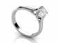 3D View engagement rings SWF03