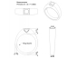 wide band solitaire rings SWP50 CAD design