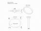 Diamond ring SYR12 CAD view