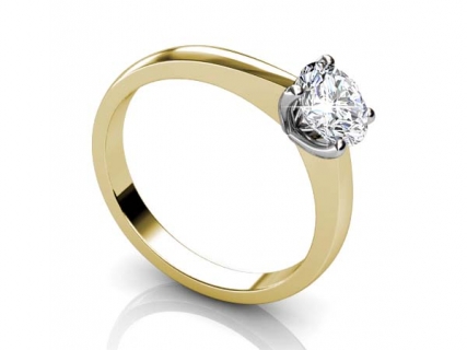 four claw engagement rings SYR19 profile view