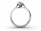 Through Finger View engagement rings SPF03