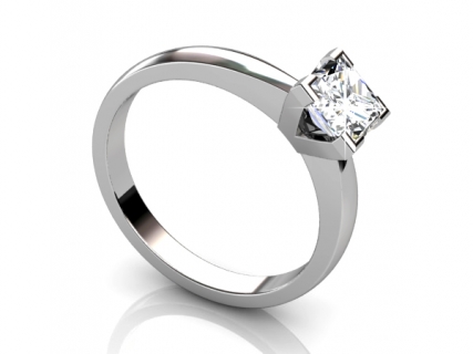 Engagement ring Diamond SPP44 Profile view