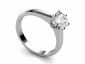 Engagement ring SPR12 profile view 