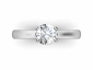 Engagement ring SPR14 birds eye view 