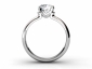 engagement ring SPR21 through finger view