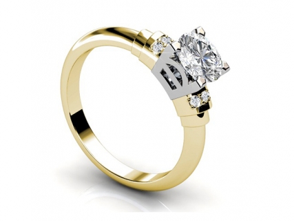 Diamond ring SAY11 profile view