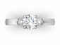 Engagement ring SAPA24 birds eye view