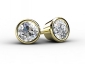 ERBY07 diamond studs front view 