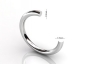 platinum halo wedding rings WLP06 profile 